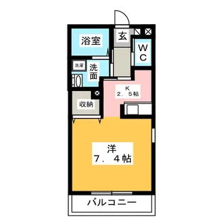 White Flourish【1階】の間取り