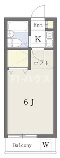 エステートピア【2階】の間取り
