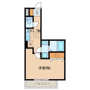 S.PJ【1階】の間取り
