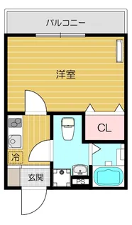 サリエンテkk【3階】の間取り