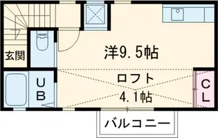 FIT北新宿【2階】の間取り