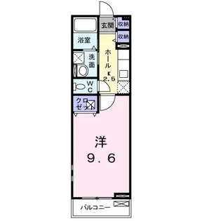デュオ カンタービレ【2階】の間取り