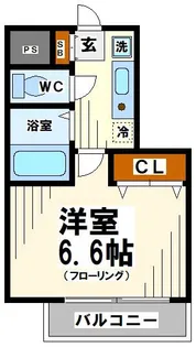 アークシティアレックス【5階】の間取り