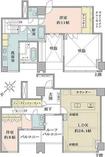 シティタワー麻布十番の間取り