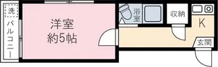ホワイトヒルズ-岩戸北3丁目-【1階】の間取り