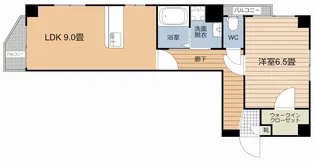 パームツウィン【4階】の間取り