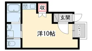 アルト・ラプソディ加古川【2階】の間取り