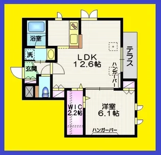 カルピナス【1階】の間取り