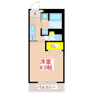 Avanse・F【2階】の間取り