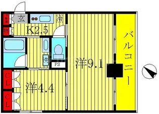 ザ カシワ拾番【3階】の間取り