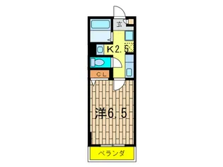 ウィズ上野毛【2階】の間取り