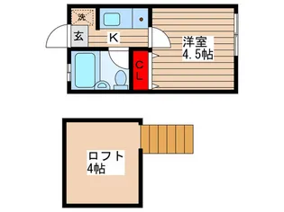 EVER BLUE【1階】の間取り