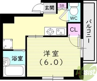 ベハークリッヒハイム【3階】の間取り