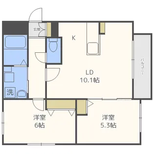 climb・e(クライム・イー)【4階】の間取り