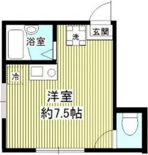 リンピエサ【1階】の間取り