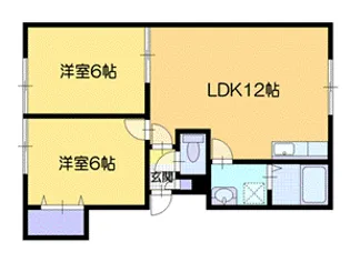 ミルキーウェイ【1階】の間取り