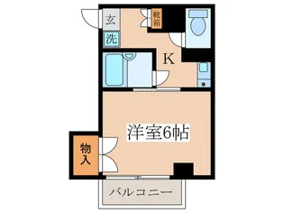 YMスクエア【6階】の間取り