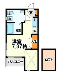 Garden Hills HIRAI(ガーデンヒルズヒライ)【3階】の間取り