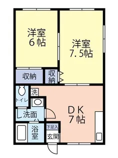 ビューラーT【1階】の間取り