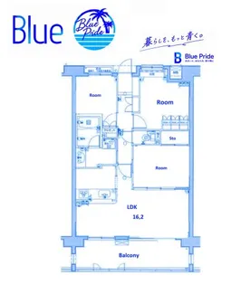 ルリエ大船【10階】の間取り