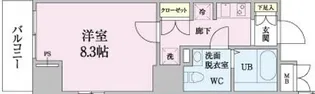 フィールドヒルズ門前仲町【9階】の間取り