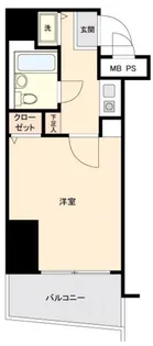 クリオ川崎東3番館【4階】の間取り