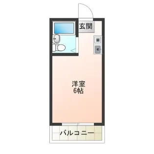 ギャレ山王【8階】の間取り