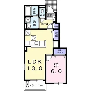 グランディール 2【1階】の間取り