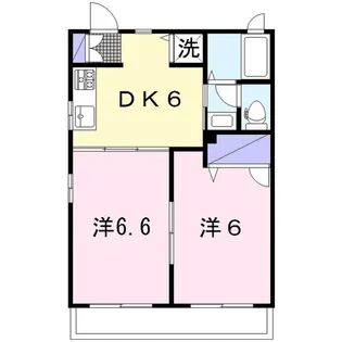 オークルハイム【2階】の間取り