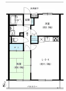CASA W3【3階】の間取り