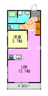 春風のRoyal Lounge【3階】の間取り