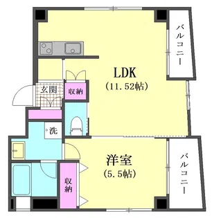 マンション大春【2階】の間取り
