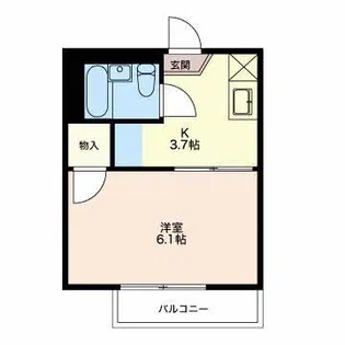 はーとふる【2階】の間取り