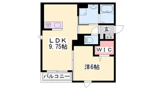 CoCo Graine本竜野【3階】の間取り