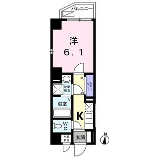アーバンコート松見坂【3階】の間取り