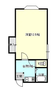 アジュール中橋II【2階】の間取り