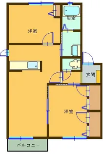 ミルトハイム【2階】の間取り