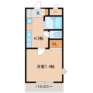 マーベラス【3階】の間取り