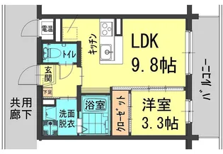 アウトルック【4階】の間取り