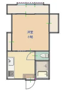 ホルツハイム【2階】の間取り