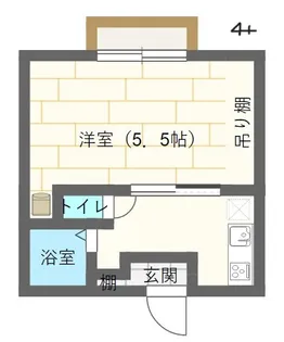 コーポ・サカエ【2階】の間取り