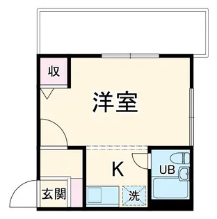 コーポ前田【2階】の間取り