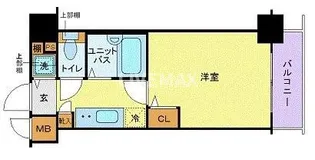 トーシンフェニックス芝浦ベイフォート【2階】の間取り