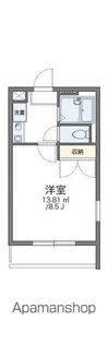 レオパレスクラージュ富塚I【3階】の間取り