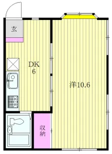 センチュリープレイス【2階】の間取り