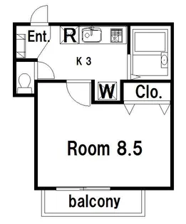 モン・ルポITO【2階】の間取り
