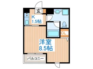 プランドール・アントレ【2階】の間取り