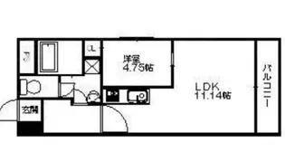 サウスコート【10階】の間取り