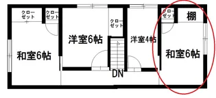 広島県尾道市御調町大田【一戸建】の間取り