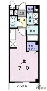 プロムナードB【1階】の間取り